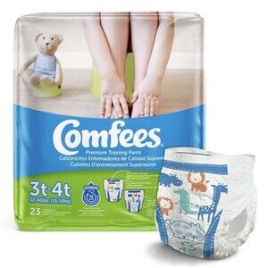3t-4t Comfees pull ups (23 diapers per pack) 6 Packs 138